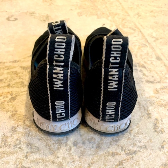 Jimmy Choo Velvet Knit Sneakers - Picture 6 of 6